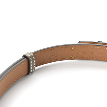 Hermes Epsom Kelly Belt Etoupe 4 of 6