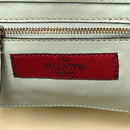 Valentino Garavani Vitello Mini Rockstud Tote Green Tea Sorbet 6 of 9