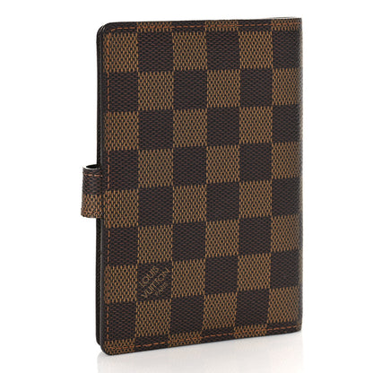 Louis Vuitton Damier Ebene Small Ring Agenda Cover 3 of 8