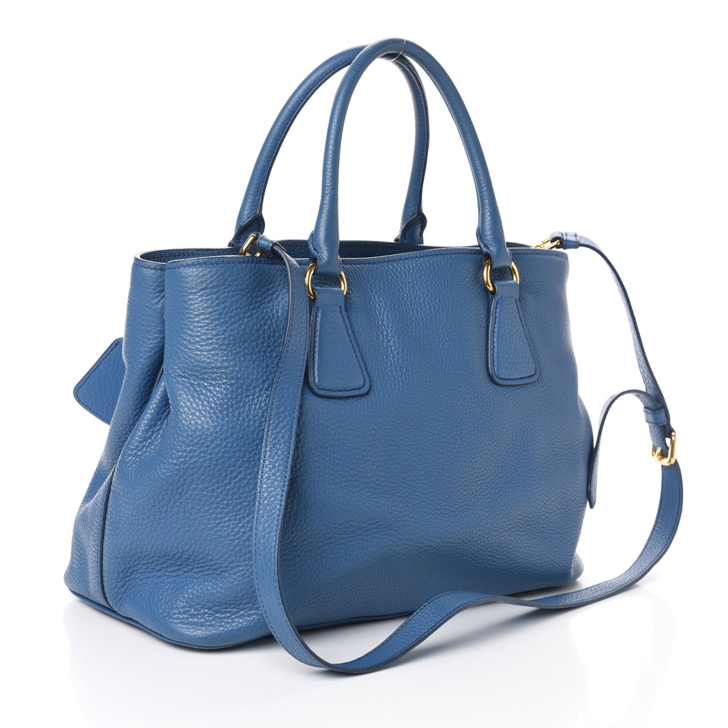 Vitello Daino Tote Cobalto