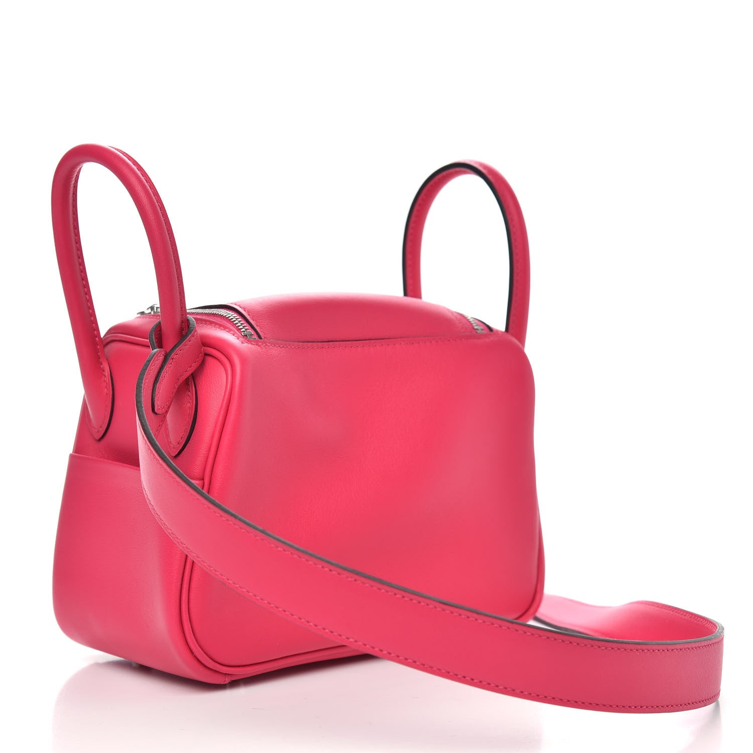 Hermes Swift Verso Mini Lindy 20 Rose Mexico Rouge Piment 3 of 9