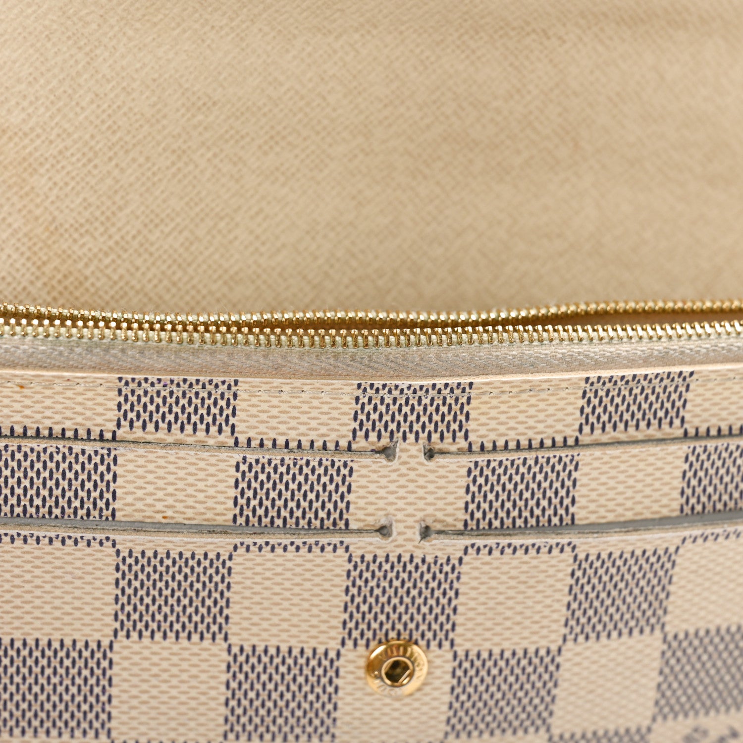 Louis Vuitton Damier Azur Emilie Wallet 10 of 13