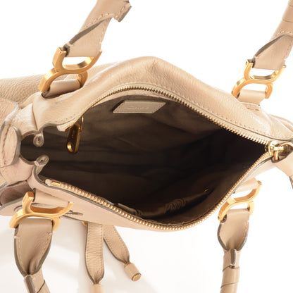 Chloe Calfskin Medium Marcie Satchel Angora Beige 5 of 8