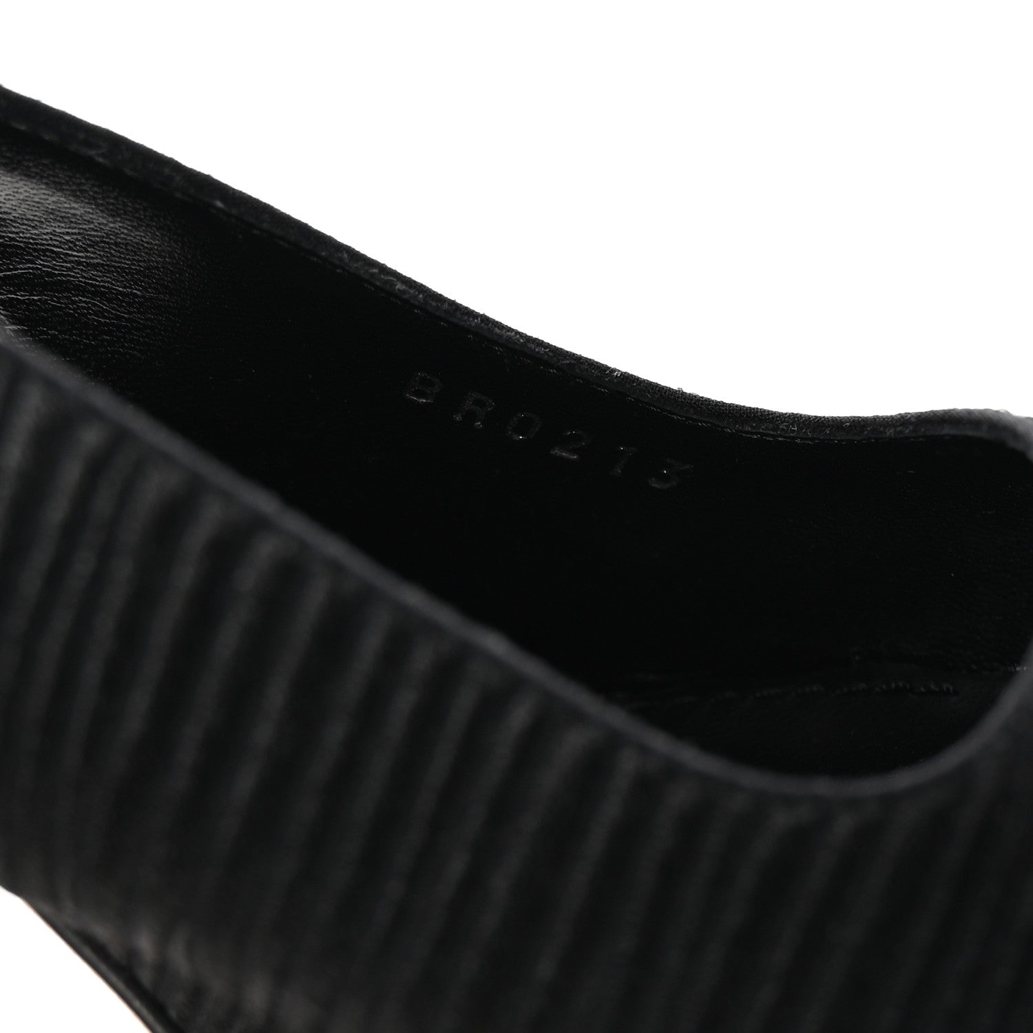 Louis Vuitton Satin Sparkle Slingback Pumps 39 Black 9 of 9