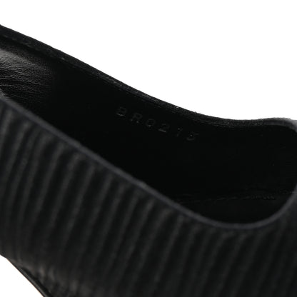 Louis Vuitton Satin Sparkle Slingback Pumps 39 Black 9 of 9