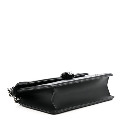 Bulgari Quilted Nappa Smooth Calfskin Serpenti Forever Diamond Blast Shoulder Bag Black 5 of 10