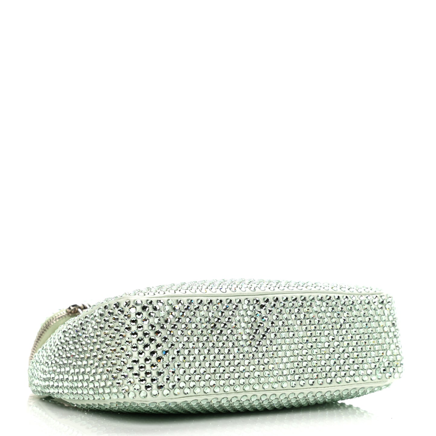 Satin Crystal Re-Edition 2005 Shoulder Bag Acqua