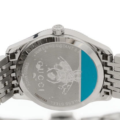 Gucci Stainless Steel 29mm G-Timeless Bee Quartz Watch Black 4 of 5