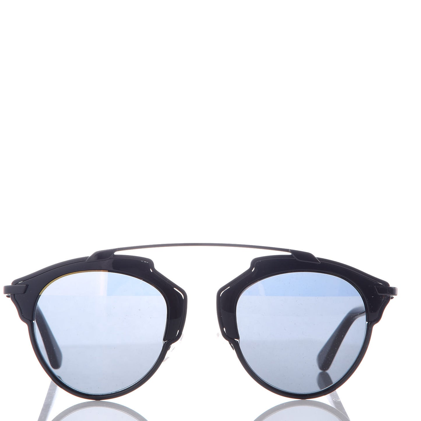 Mirrored So Real Sunglasses Black