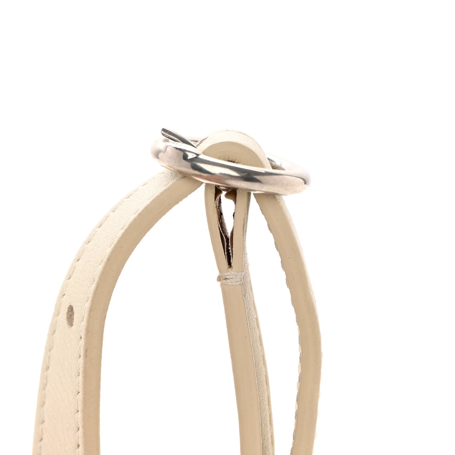 Chanel Calfskin Coco Eyelets Small Flap Bag Ivory 15 of 16