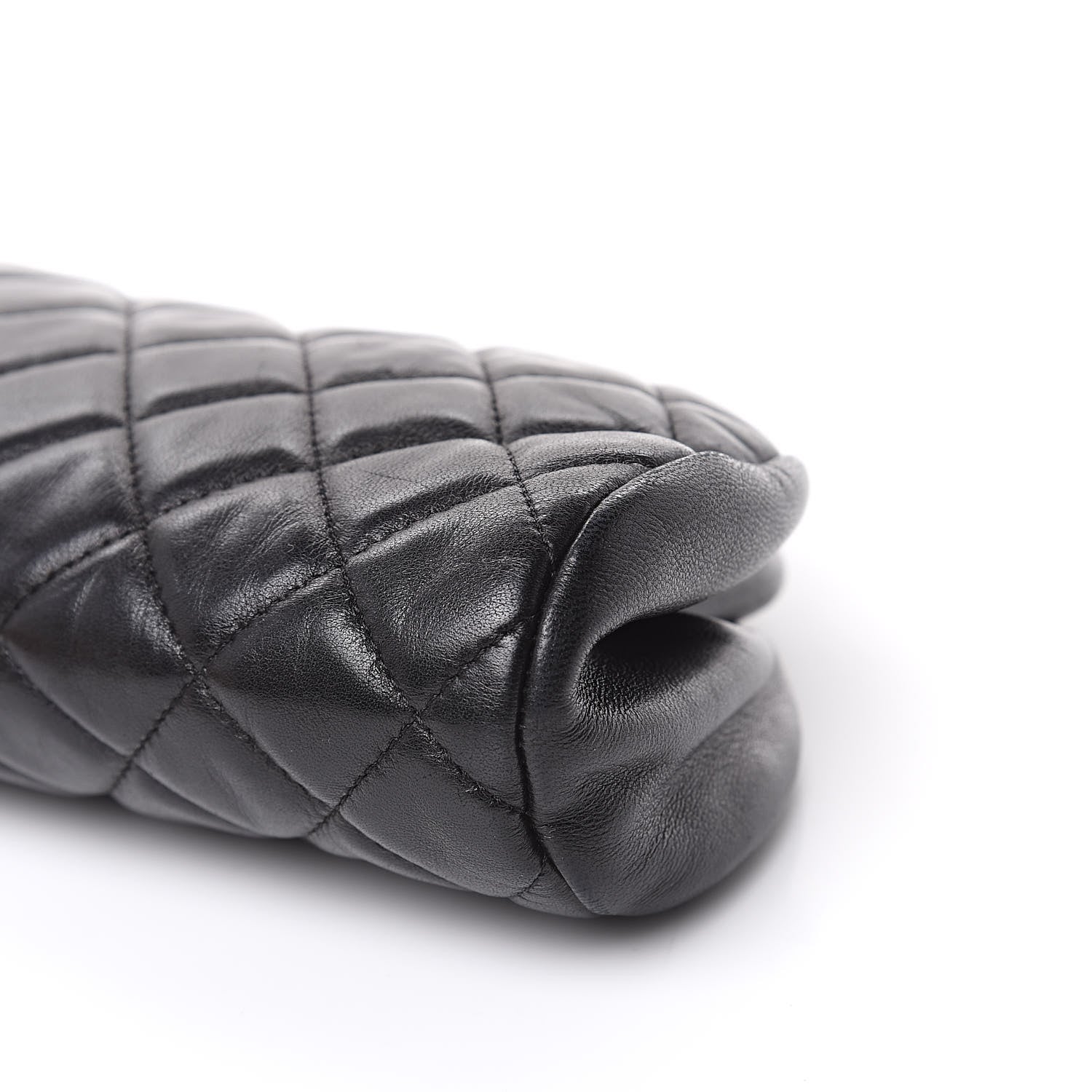 Chanel Lambskin Quilted Timeless Clutch Black 9 of 11
