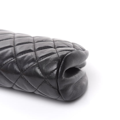 Chanel Lambskin Quilted Timeless Clutch Black 9 of 11