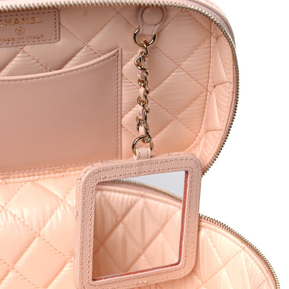 Chanel Caviar Quilted Large Vanity Pouch Light Beige 6 of 11