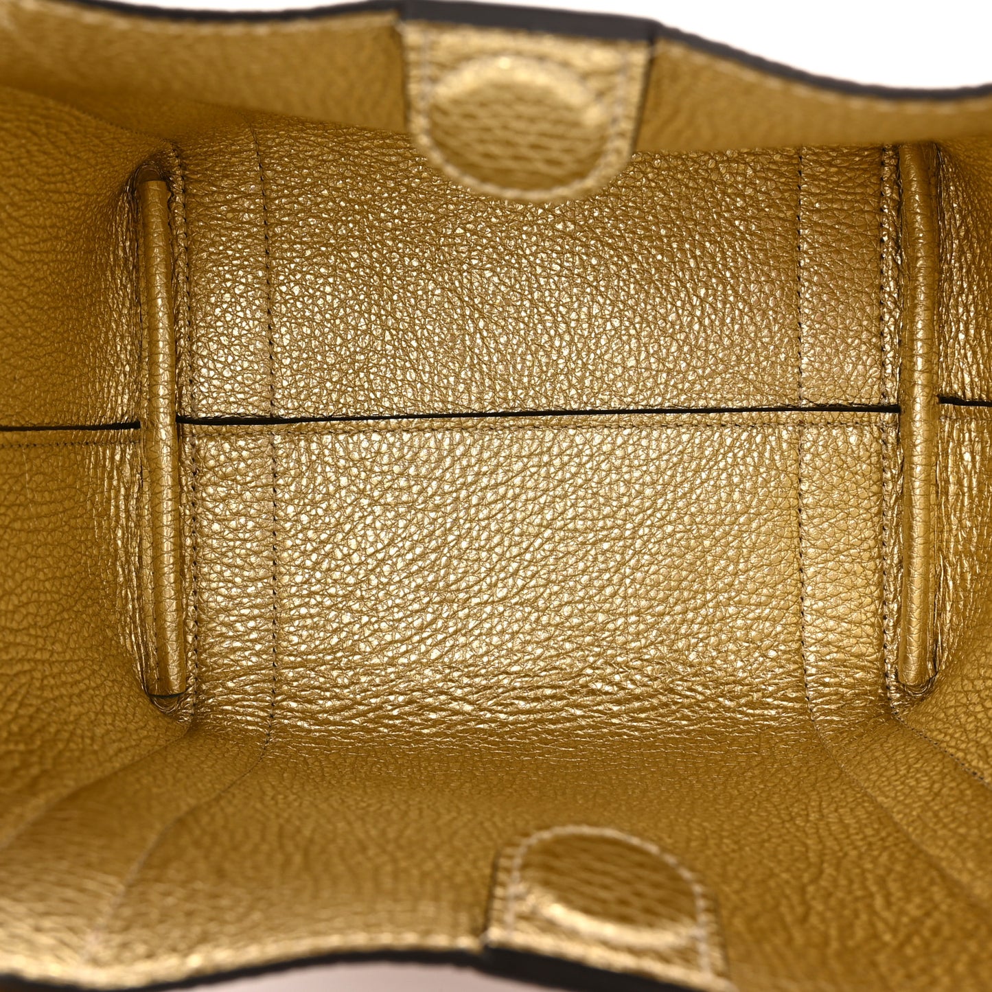 Taurillon Gex Duo BB Tote Bag Canelle Gold
