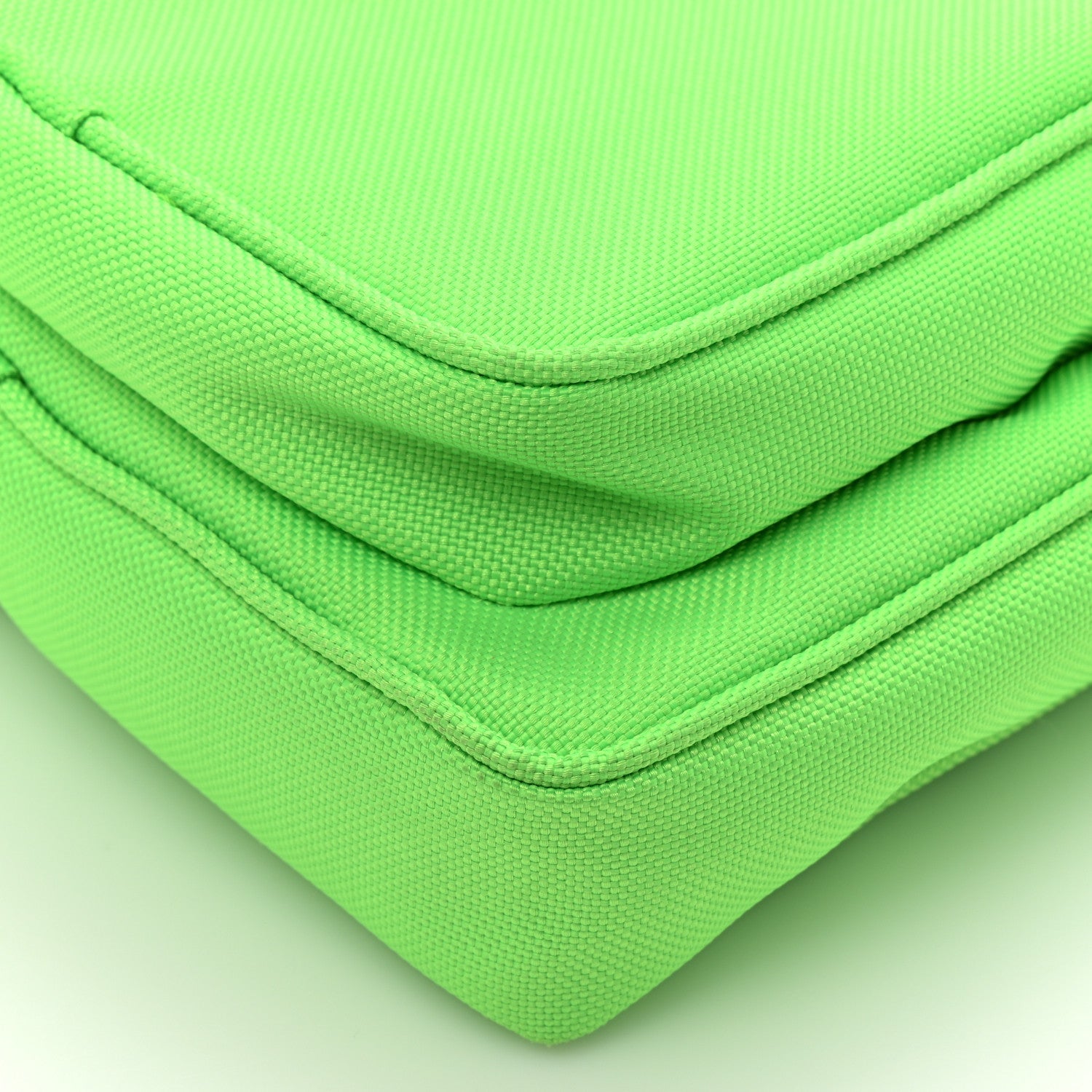 Balenciaga Nylon Explorer Crossbody Messenger Bag Light Fluo Green 12 of 12
