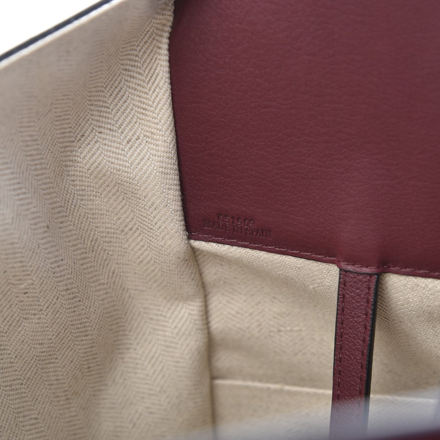 Calfskin Small Hammock Shoulder Bag Malbec