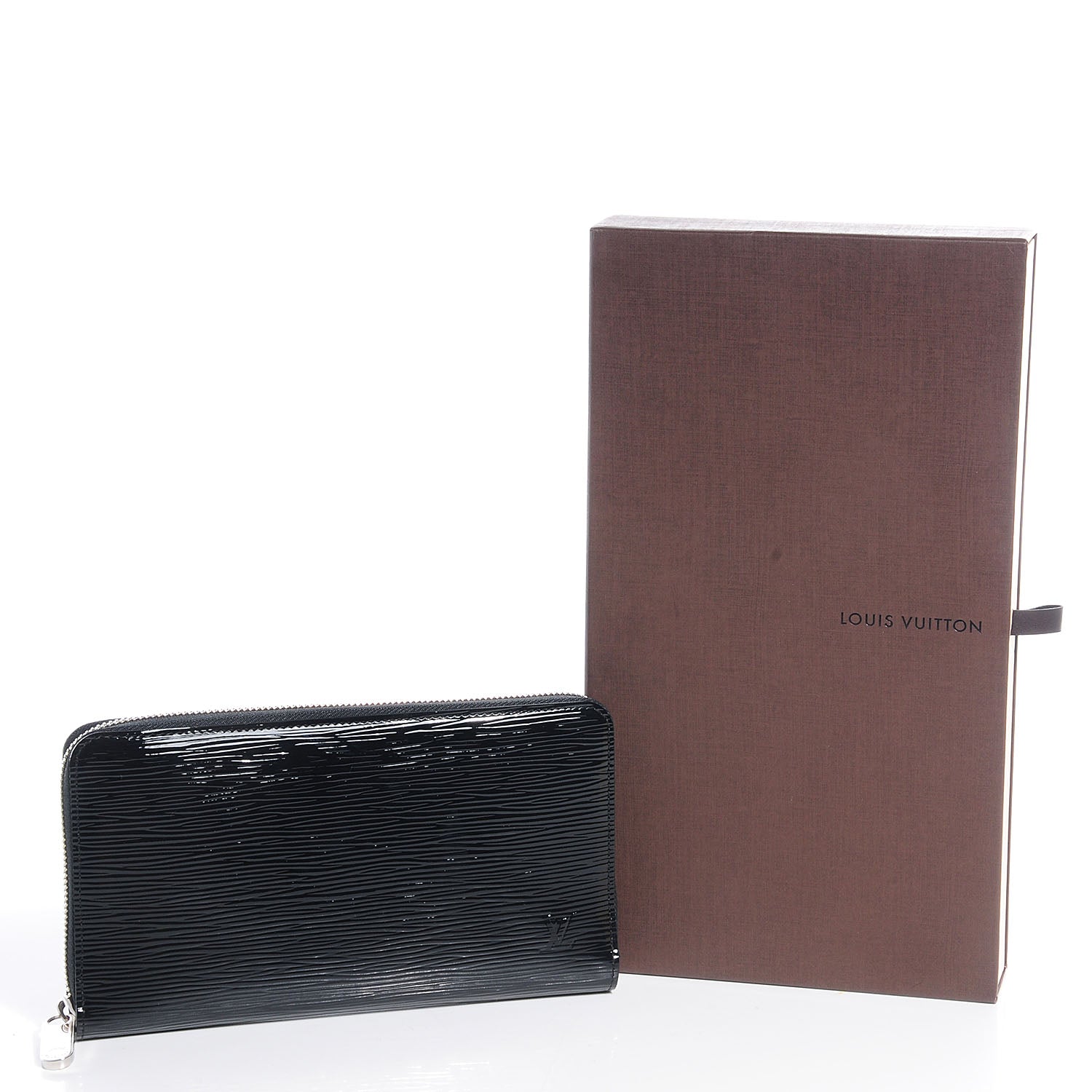 Louis Vuitton Epi Electric Zippy Organizer Wallet Black 5 of 8