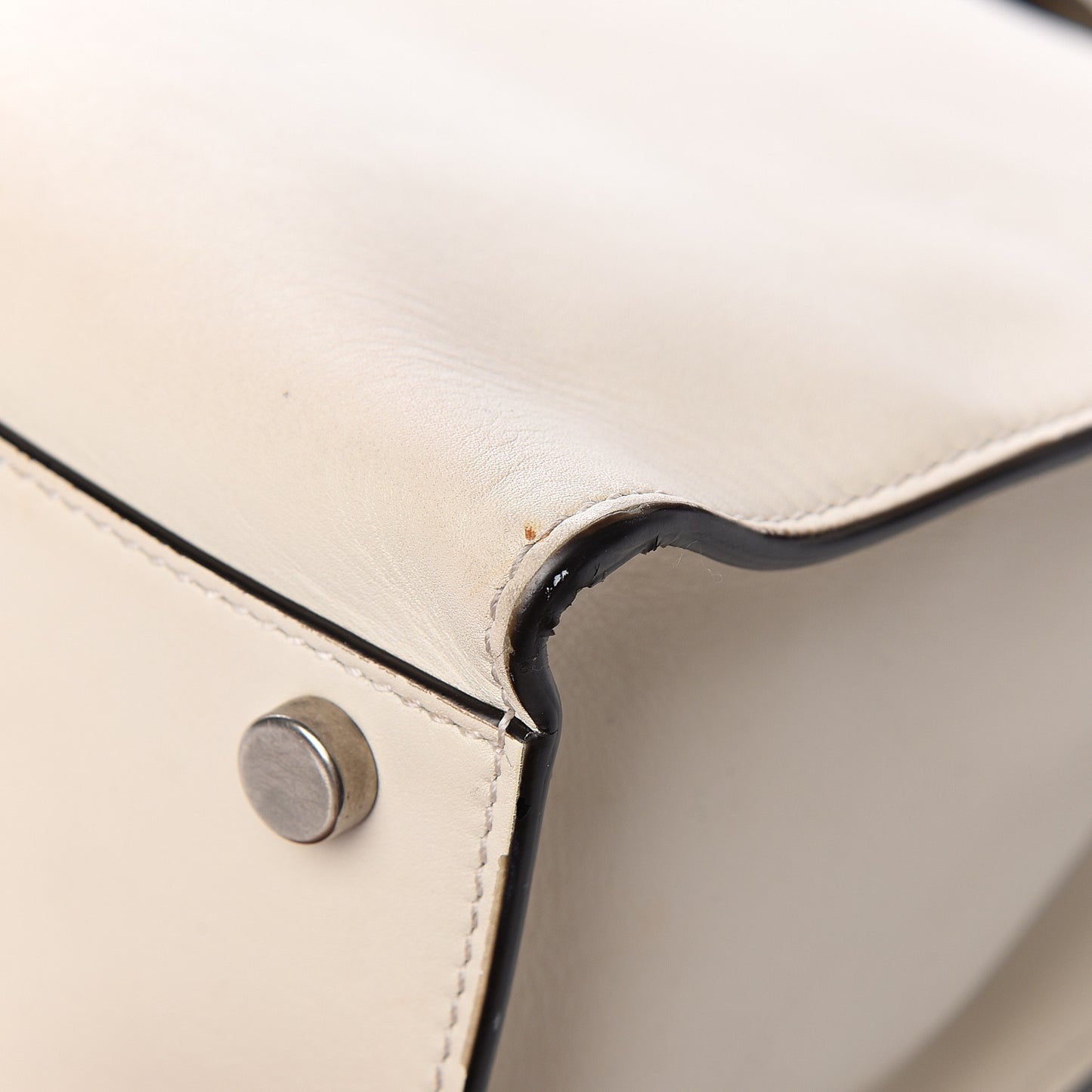 Calfskin Web Medium Dionysus Tote Bag White