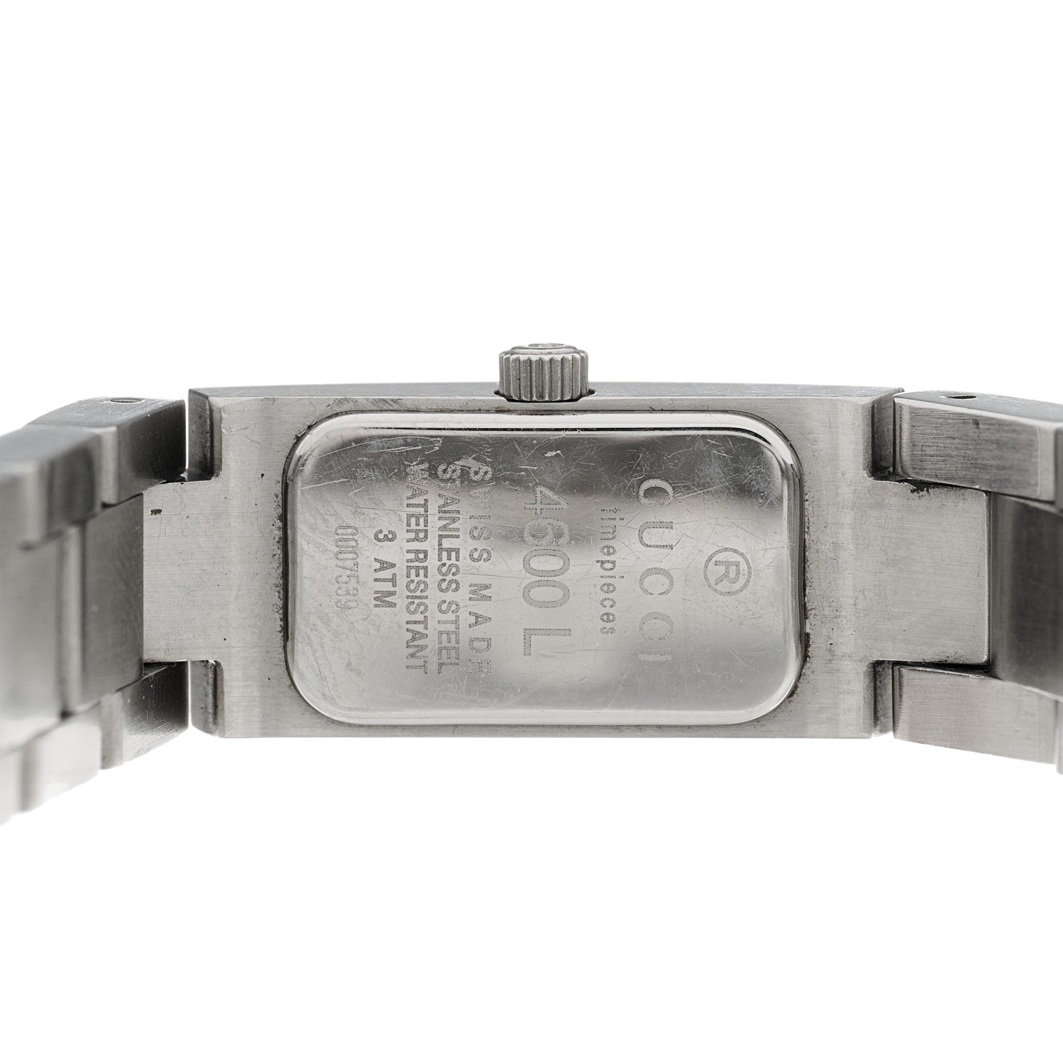 Gucci Stainless Steel 13mm 4600L Quartz Watch Black 4 of 4