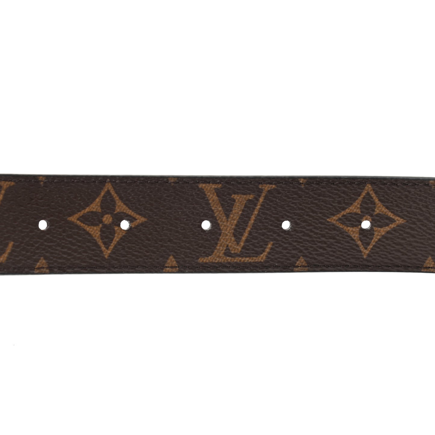 Calfskin Monogram 30mm LV Initiales Reversible Belt 90 36 Black