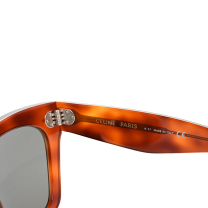 Celine Acetate Polarized Cat Eye Sunglasses CL4004IN Havana 5 of 7