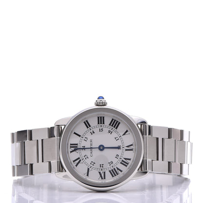 Cartier Stainless Steel 29mm Ronde Solo Quartz Watch 3 of 10