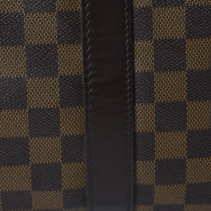 Louis Vuitton Damier Ebene Keepall Bandouliere 55 12 of 17