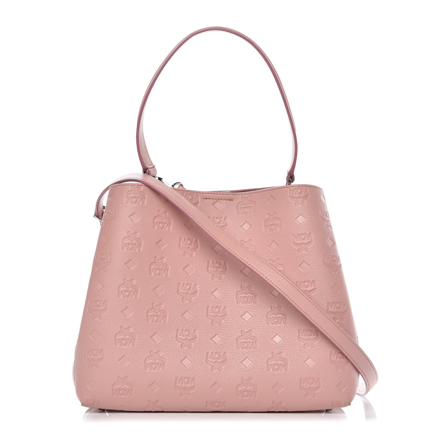 Calfskin Ottomar Monogram Medium Sarah Hobo Pink Blush