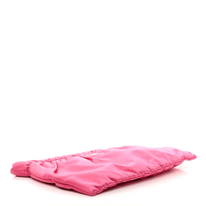 Prada Satin Raso Evening Clutch Fuxia 4 of 10