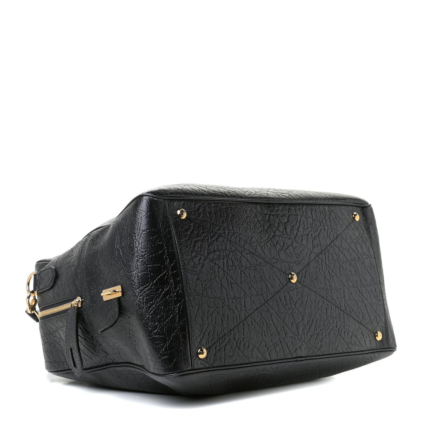Cuir Indra Duffle Bag Black