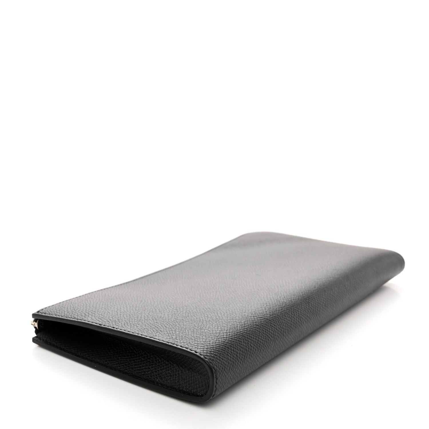 Hermes Epsom Large Remix Duo Wallet Black Deep Blue 5 of 9