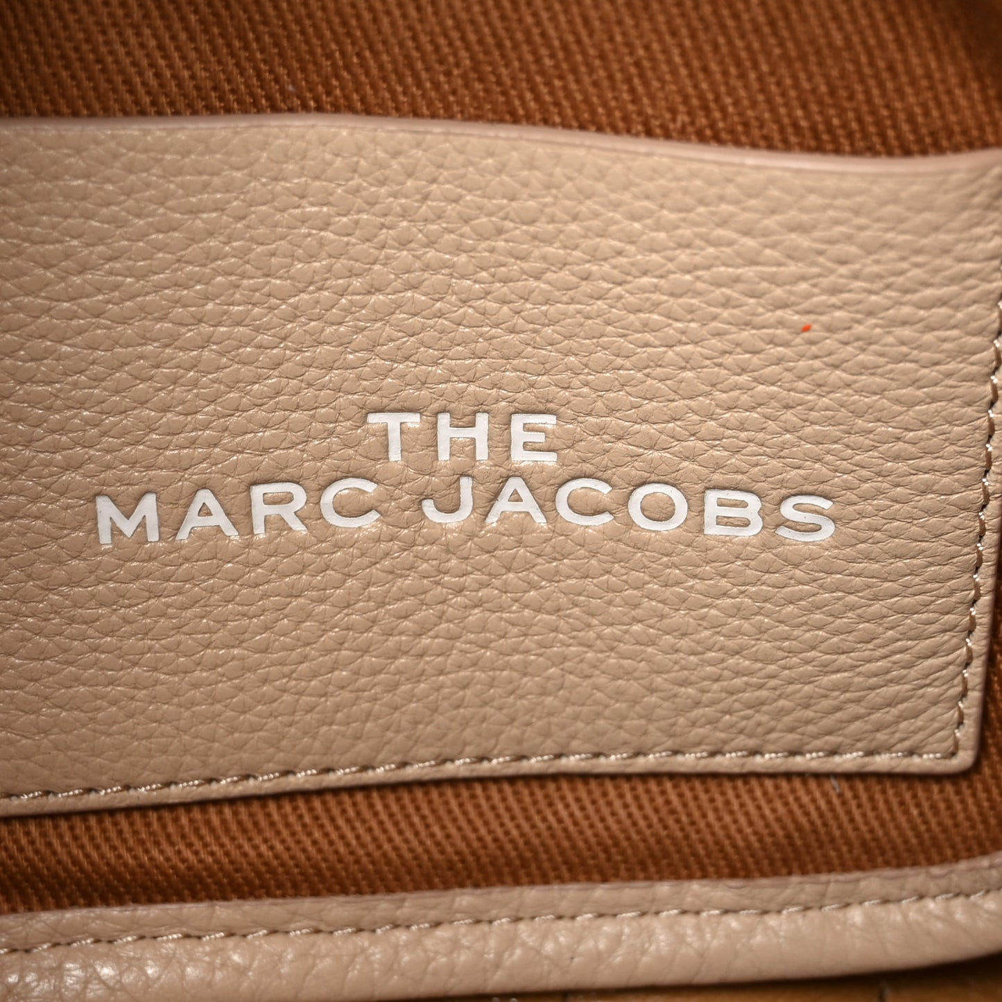 Grained Calfskin Small The Tote Bag Cotton Twine