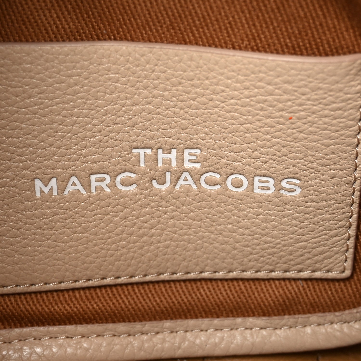 Marc Jacobs Grained Calfskin Small The Tote Bag Cotton Twine 6 of 10