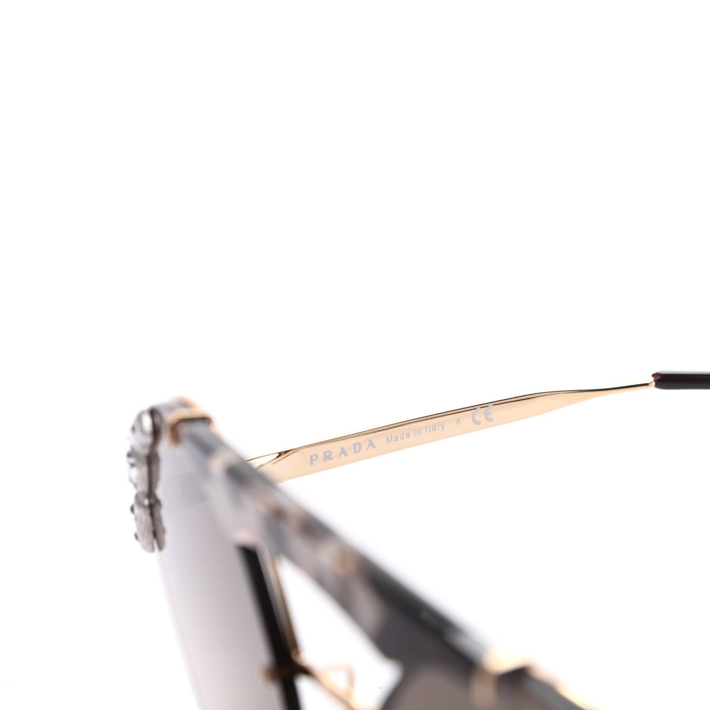 Crystal Ornate Sunglasses SPR52U Havana