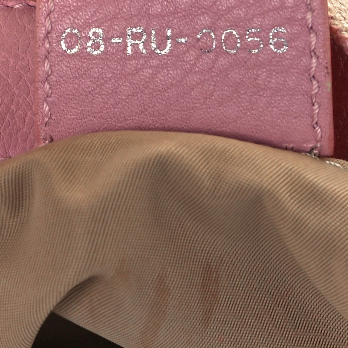 Monogram Hobo Pink