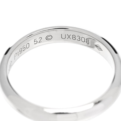 Cartier Platinum 3.5mm 1895 Wedding Band Ring 52 6 5 of 6