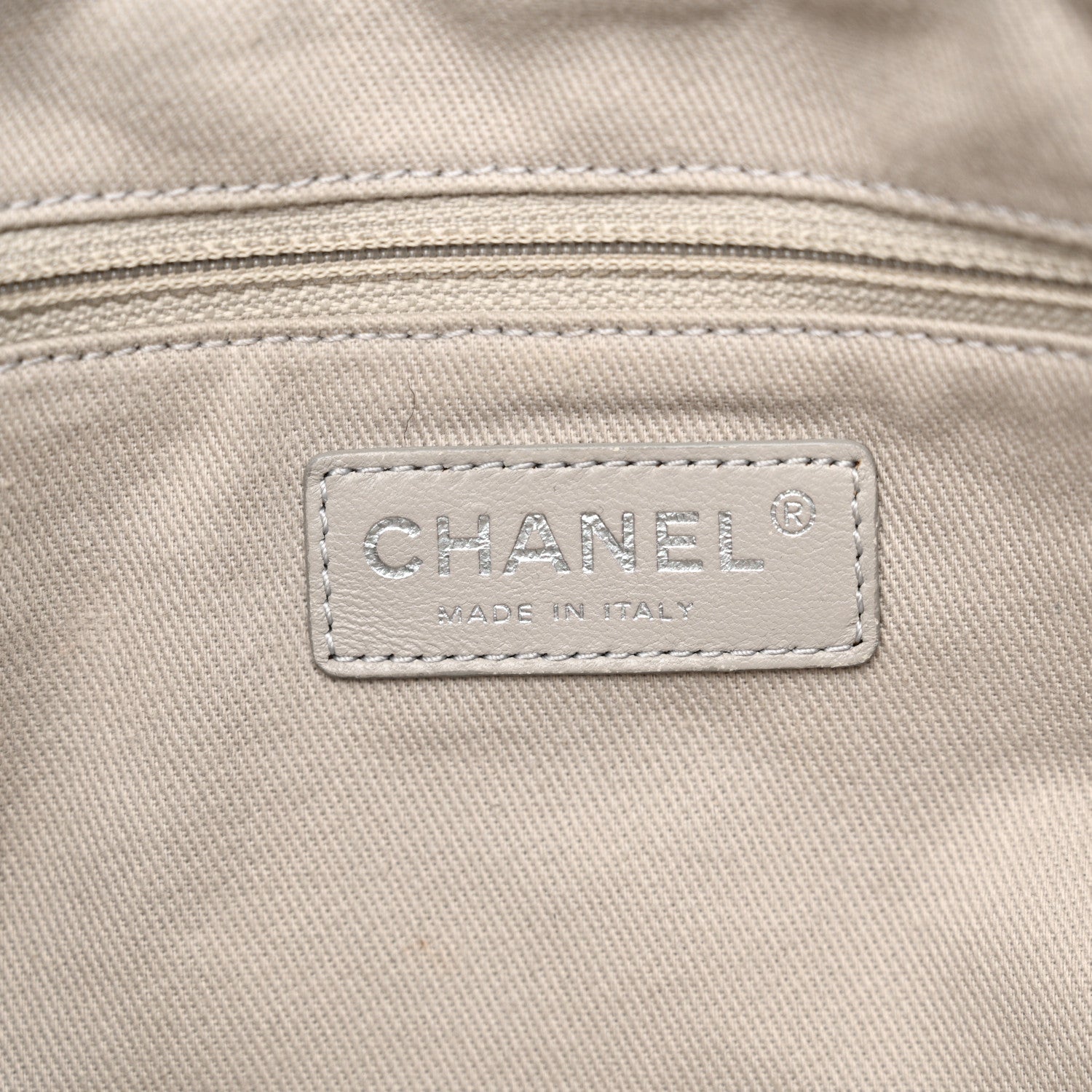 Chanel Iridescent Calfskin Quilted Small Sea Hit Tote Black 6 of 12