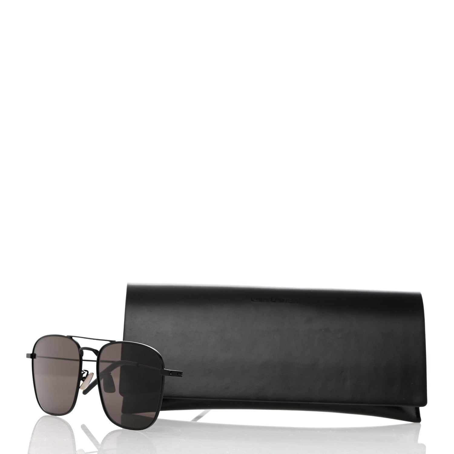 Saint Laurent Wire Sunglasses SL309 Black 8 of 8