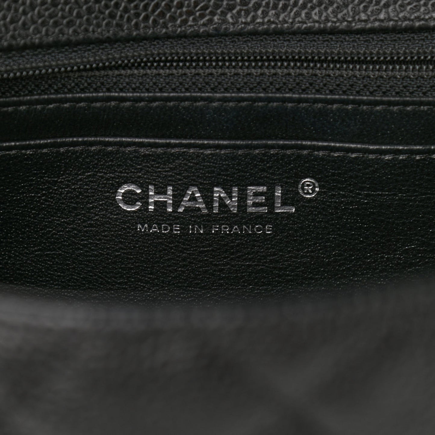 Caviar Quilted Jumbo Single Flap Black