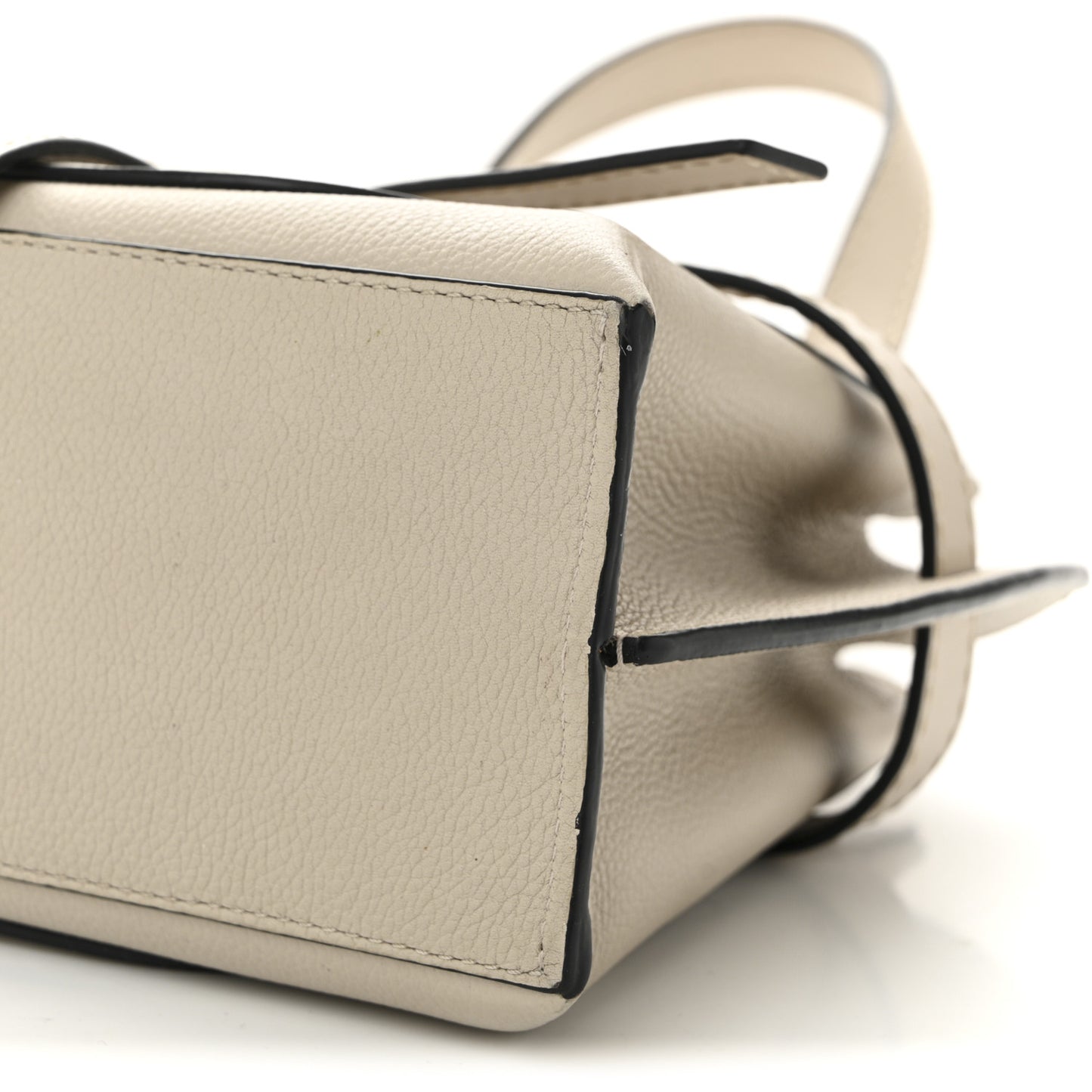 Calfskin Mini Gate Tote Beige