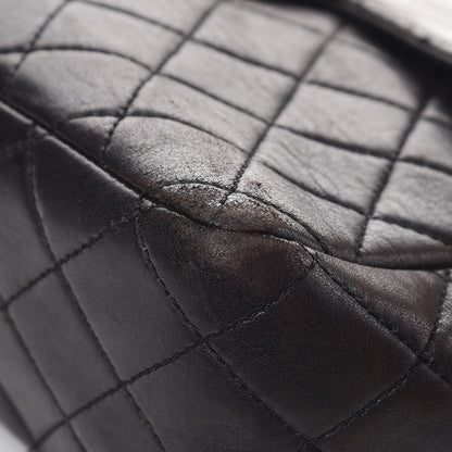 Chanel Lambskin Quilted Bekko Jumbo Single Flap Black 17 of 30