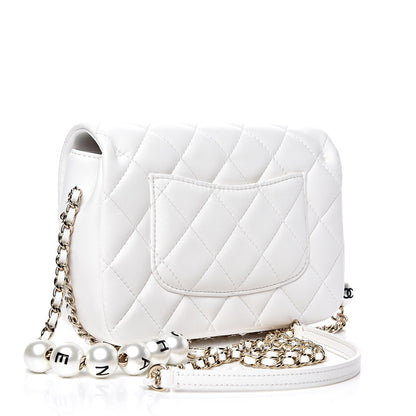 Chanel Lambskin Quilted Small My Precious Flap White 2 of 10