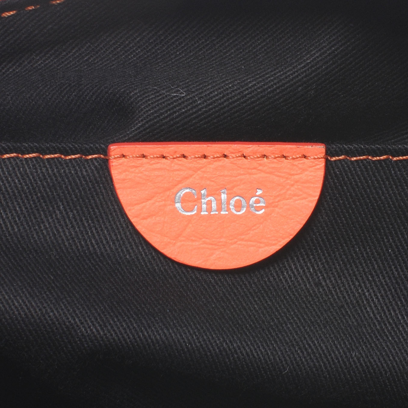 Leather Large Marcie Satchel Orange Fizz