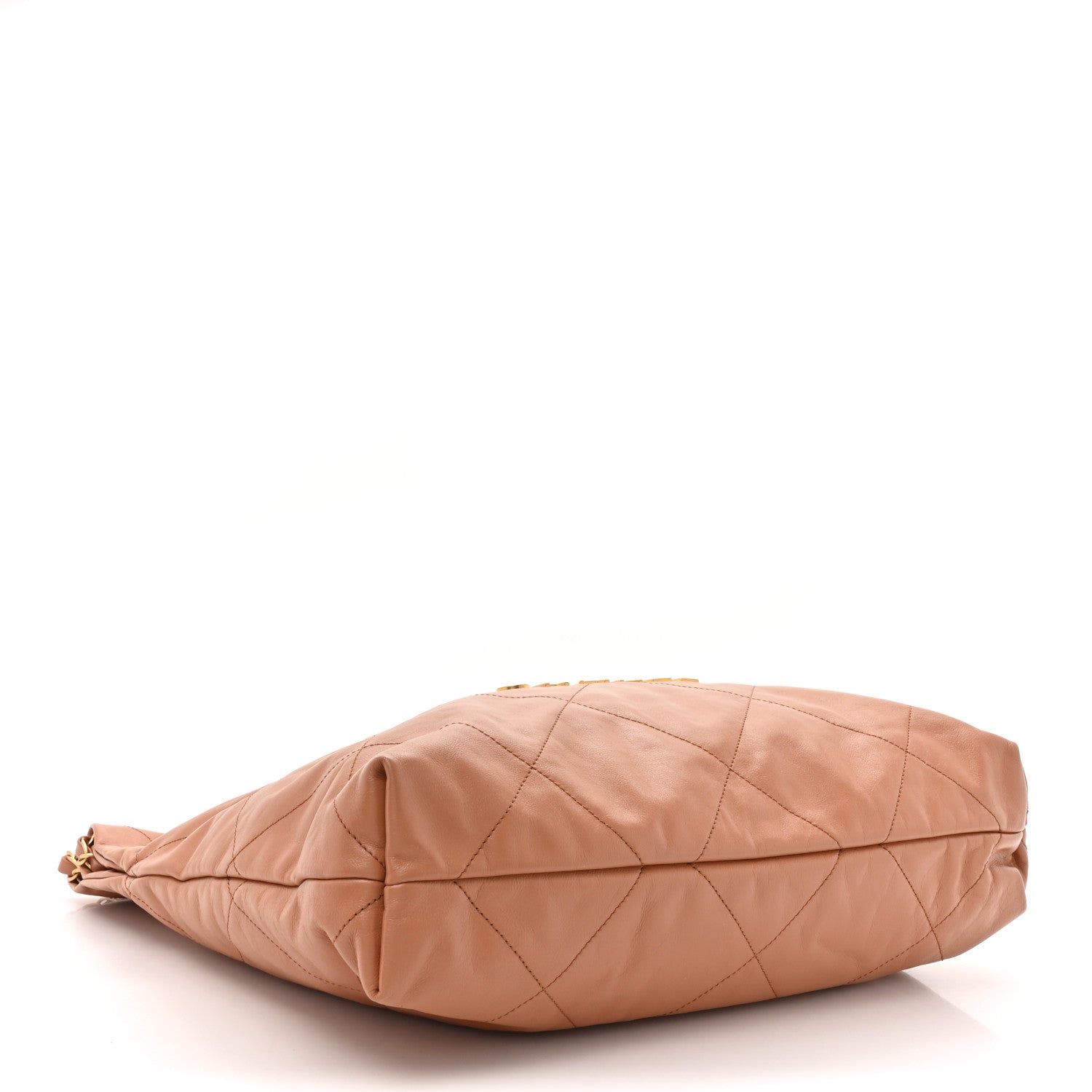 Chanel Shiny Calfskin Quilted Chanel 22 Brown 5 of 12