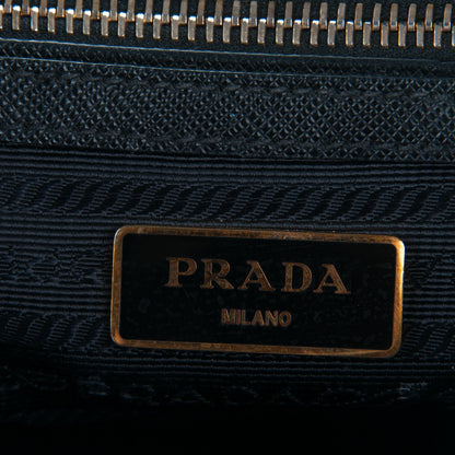Prada Saffiano Lux Bowler Black 6 of 8