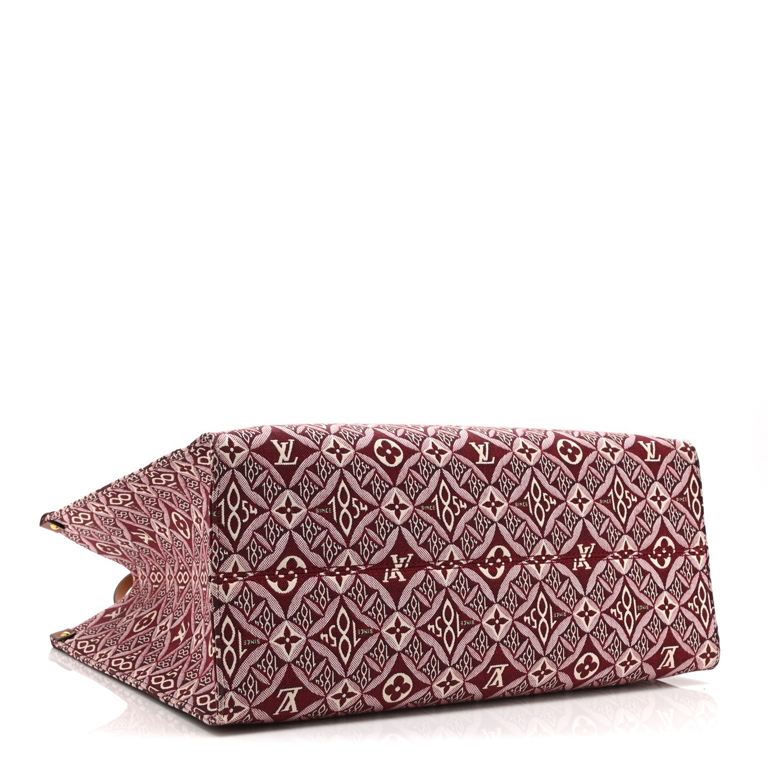 Louis Vuitton Jacquard Since 1854 Onthego GM Bourdeaux 4 of 10