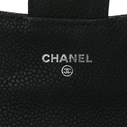 Chanel Iridescent Caviar Quilted Coin Purse Black 7 of 9