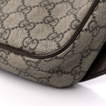 Gucci Soft GG Supreme Monogram Medium Ophidia Belt Bag Dark Brown 9 of 16