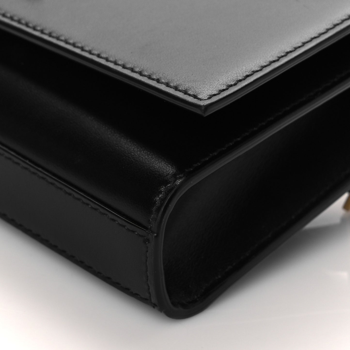 Smooth Calfskin Monogram Kate Belt Bag Black