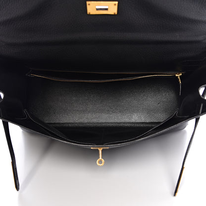 Hermes Ardennes Kelly Retourne 40 Black 16 of 36